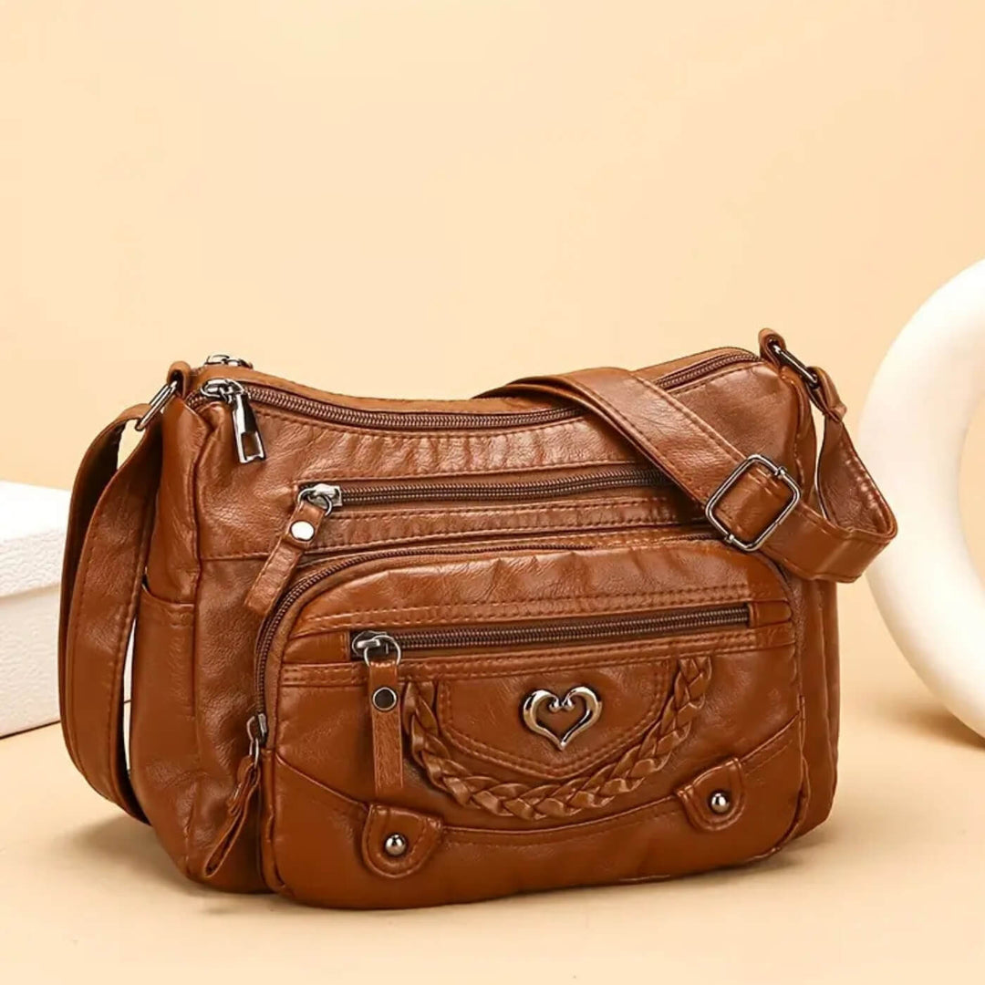 Чанта през рамо на Грета с плитки