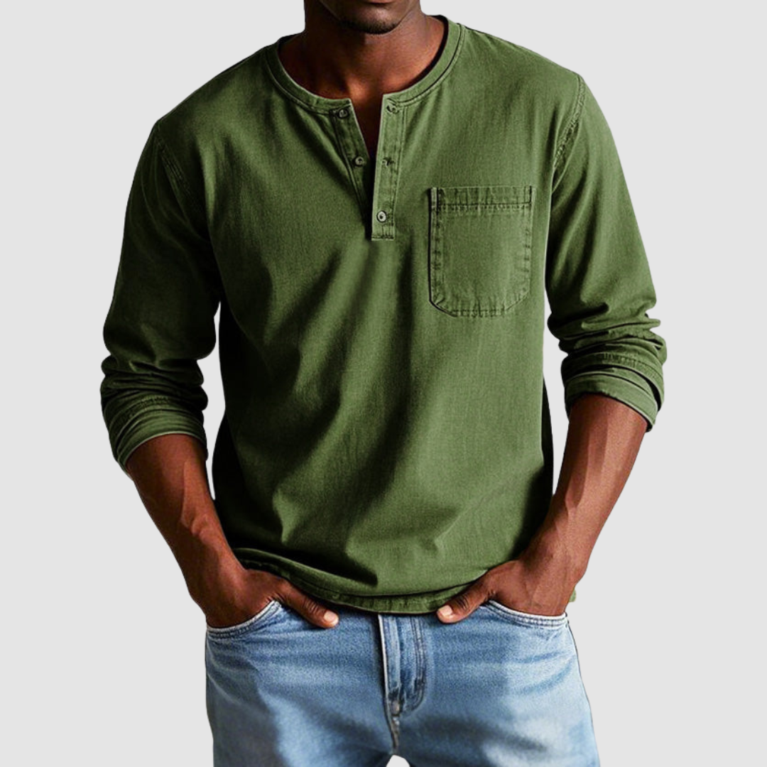 Harrison™ Винтажна Хенли Риза