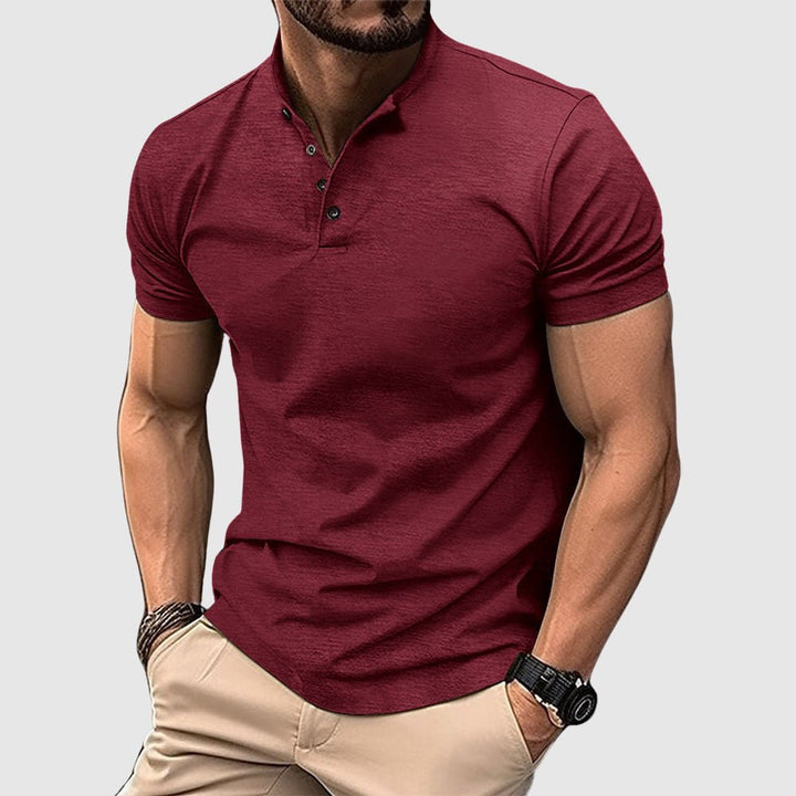 Wesley™ Класическа поло риза с дишаща материя