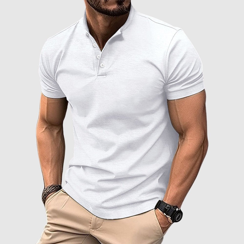 Wesley™ Класическа поло риза с дишаща материя